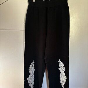 Anne Fontaine pants black + white